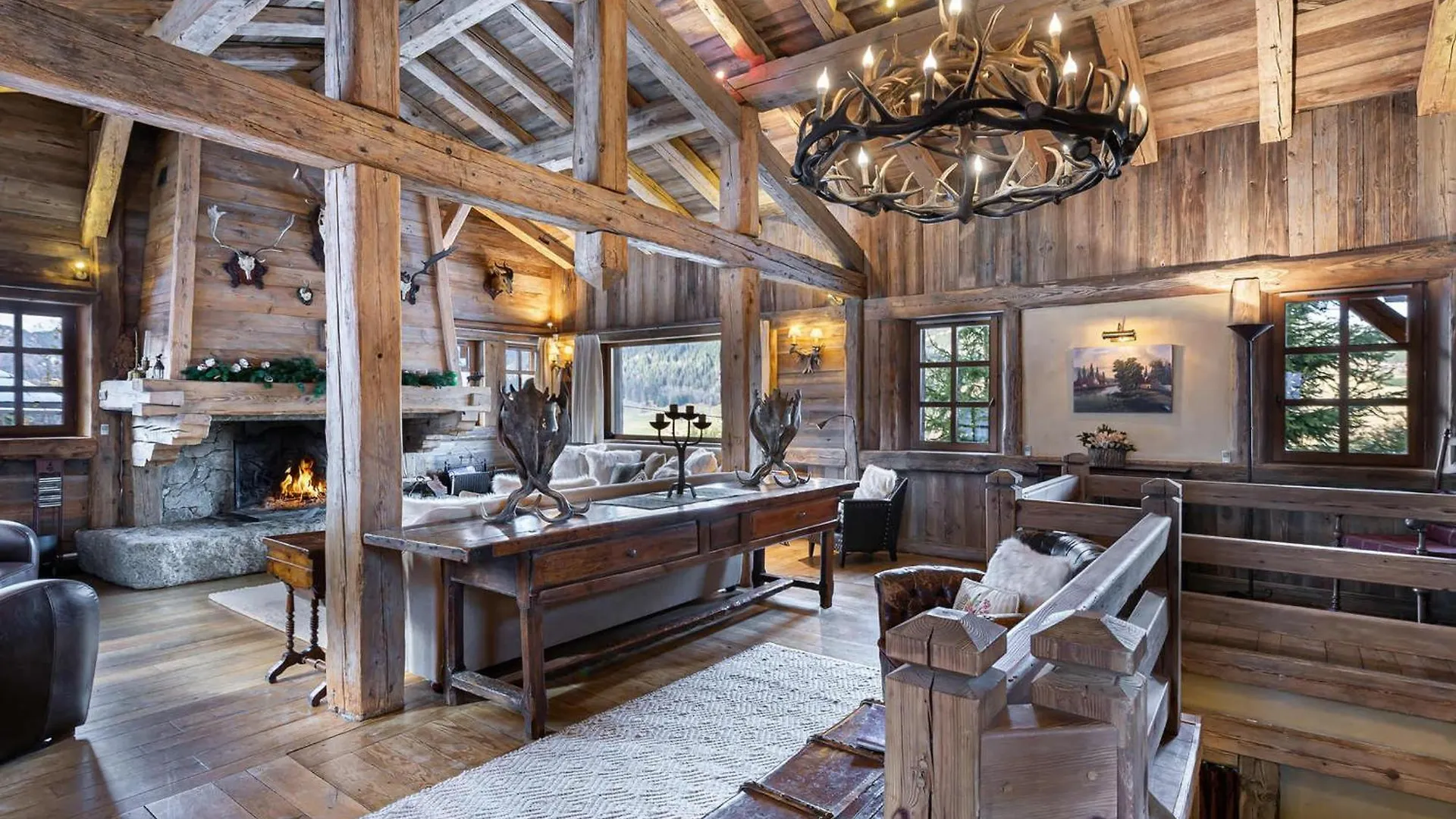 Chalet Montagnard A Rochebrune Avec Jacuzzi, Sauna, 6 Chambres, Proche Des Pistes, Accueil 12 Pers - Fr-1-569-37 Megeve
