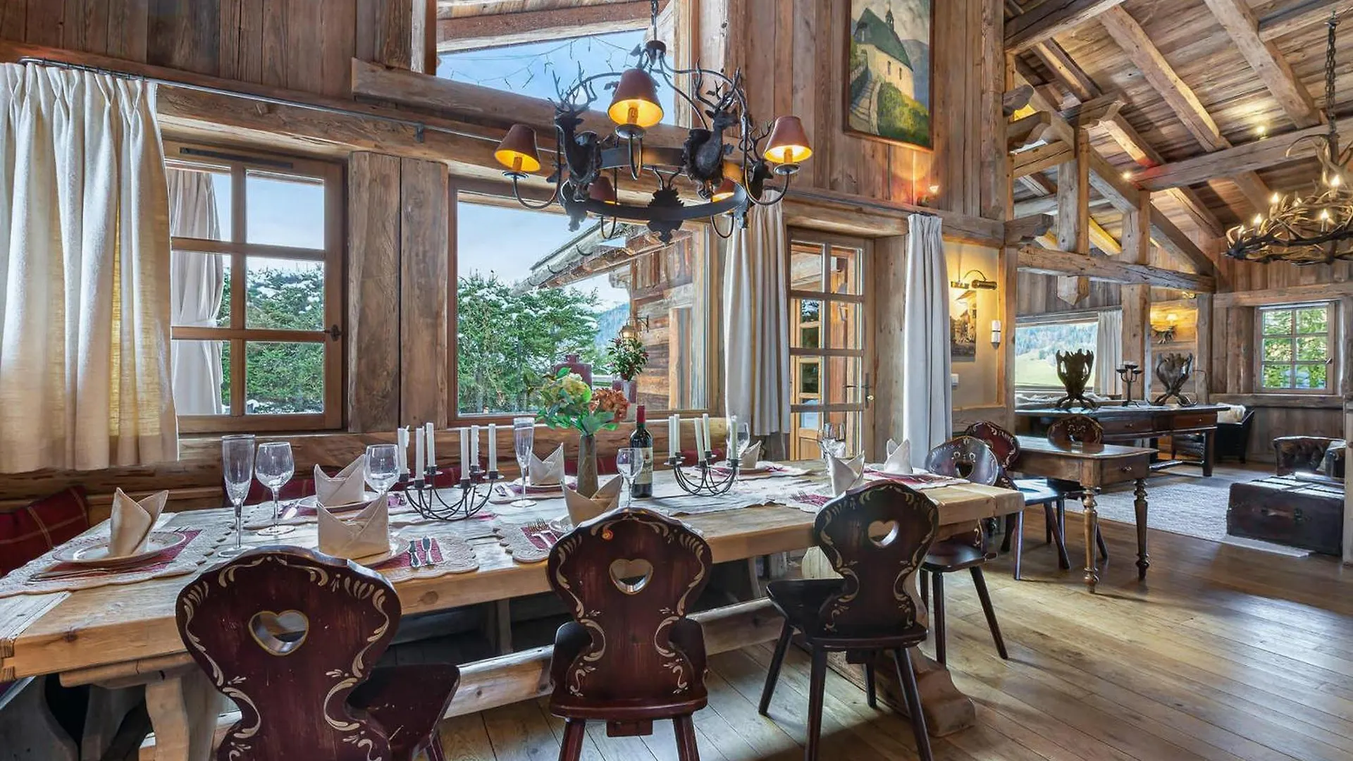 Chalet Montagnard A Rochebrune Avec Jacuzzi, Sauna, 6 Chambres, Proche Des Pistes, Accueil 12 Pers - Fr-1-569-37 Megeve France